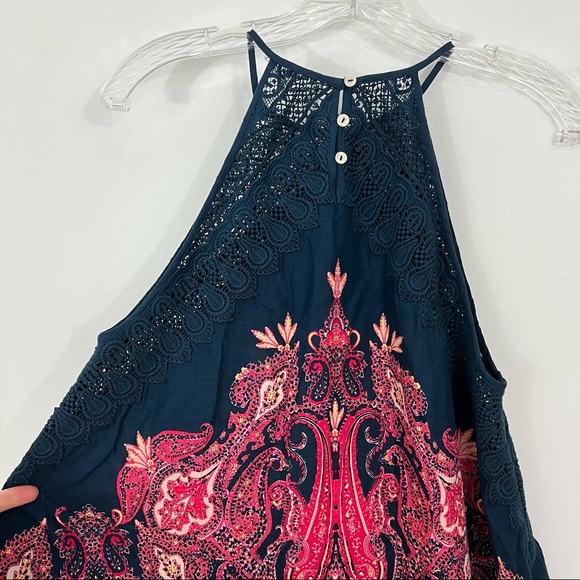 Free People Shea Printed Mini Dress XS - Picture 5 of 8